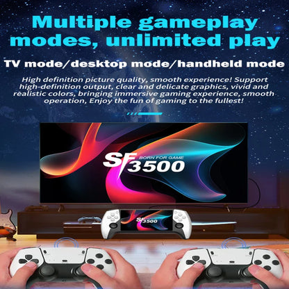 Pocket Game Console 5.0 Large Screen High Definition Retro Style Miniature Dual Joysticks Two-player Fighting Arcade-style