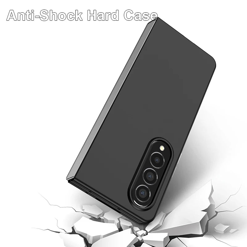 For Z Fold 5 3 2 1 Case Samsung Z Fold 4 Anti-Fingerprint Shockproof Full Protection Cover Case Black Green Purple