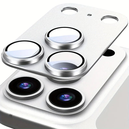 1pc Protective Film for iPhone 17 18 Pro Max/iPhone 17 18 Pro/17 Air 18 Fold Full Coverage Camera Lens Protector Metal Frame
