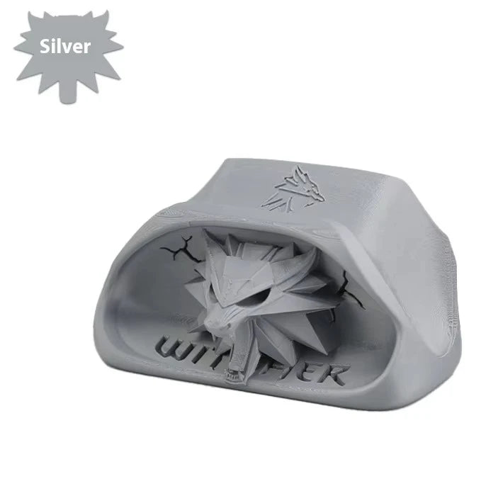Wolf Head Badge Game Controller Base Bracket for Xbox Gamepad Gaming Peripherals Computer Accessories Desktop Storage Organizer