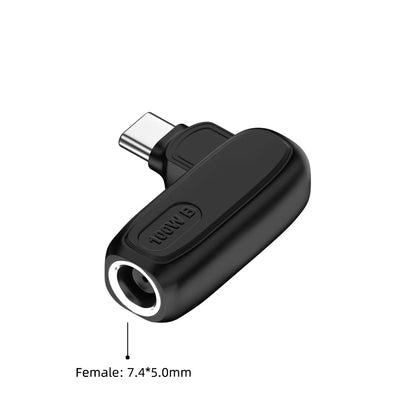 65W 100W DC Universal Laptop Charger to USB C Type C PD Trigger Power Adapter Connector Converter for MacBook Xiaomi Samsung