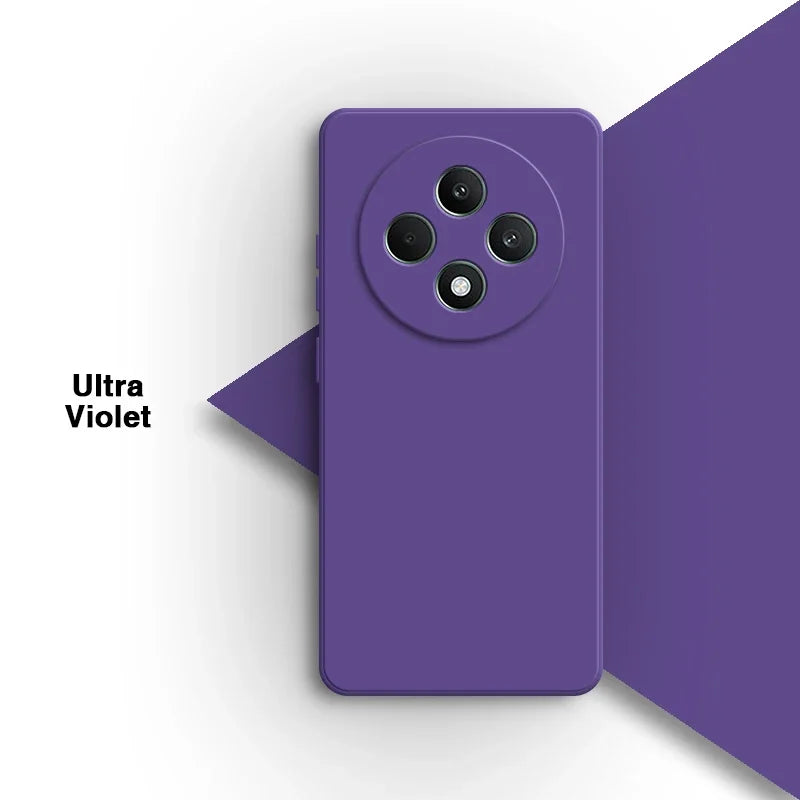 Phone Case for OPPO Reno 12 12F 12FS Reno12 Pro F FS 5G Global Shell Candy Liquid Silicone Soft High Qualtiy Original Back Cover