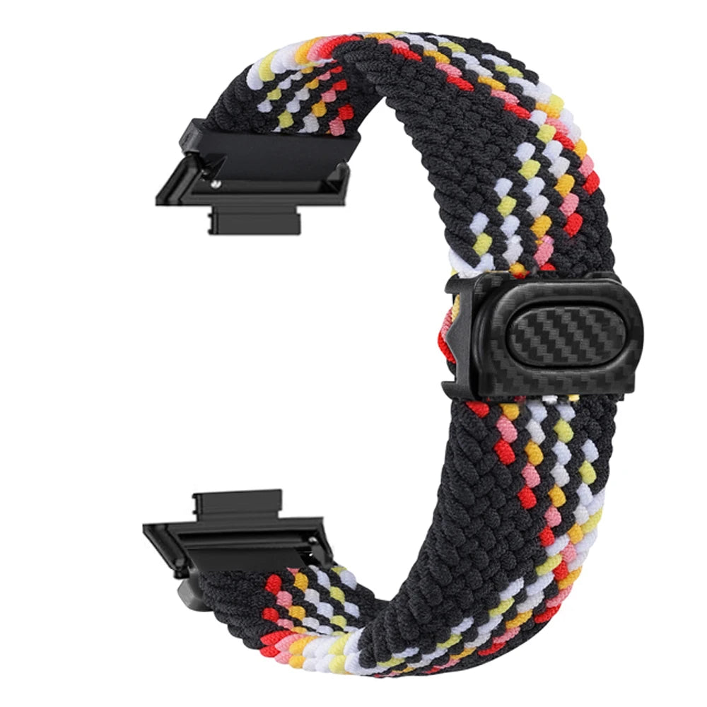 Braided Nylon for HUAWEI Watch Fit 2 Strap Smart Watch Accessories Wristband Belt Bracelet Correa for HUAWEI Watch Fit2 Band