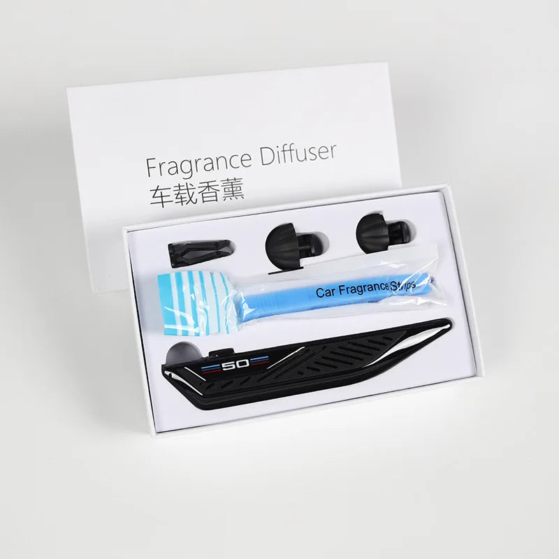 Car Freshener Kit Manufacturers Perfume Car Hanging Air Freshener Car Fragrance Diffuser For BMW 50th Anniversary