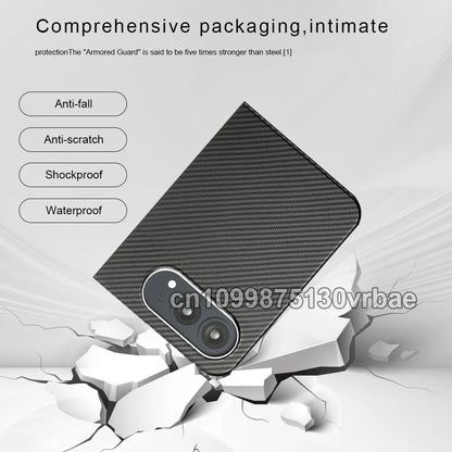Suitable for iphone duo case,carbon fiber Kevlar aramid fiber hard shell,lightweight magnetic Slim light black cover premium