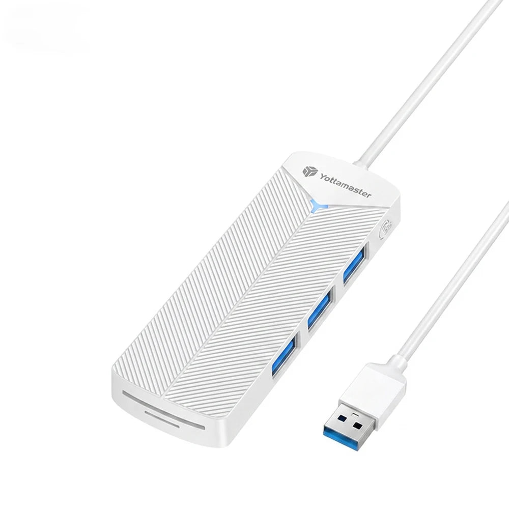 Yottamaster 5Gbps 4-in-1 USB3.0 Hub USB HUB Adapter Expansion Dock Ultra-Slim OTG Adapter Type C For PC iOS Computer Accessorie