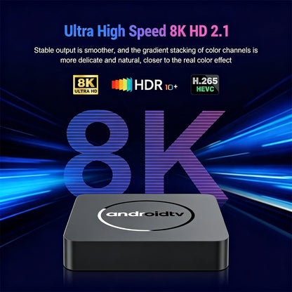 Android TV Box Q10 Android 16 Dual Wifi 2.4G&5G Google Voice Ram 4GB 8GB Rom 64GB 128GB Media player 3D 8K Video 4K Set Top Box