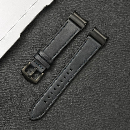 No Gap Leather Strap for Samsung Galaxy Watch 7 6 5 4 40mm 44mm 6Classic 43mm 47mm Watchband Bracelet for Galaxy Watch 5Pro 45mm