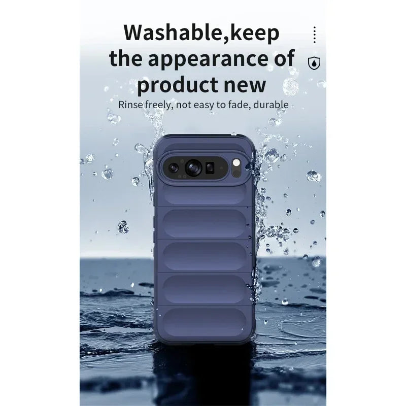 New Shockproof Case For Google Pixel 9A 9 Pro XL Funda Soft Silicone Back Coque For Google Pixel 8 7 Pro 8A 7A 6A Cover