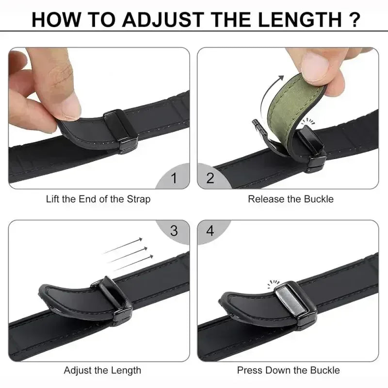Magnetic Strap For Redmi Watch 6 5 4 Bands Silicone Leather Watchband Correa For Xiaomi Mi Band 9 Pro/8 Pro Bracelet Accessories
