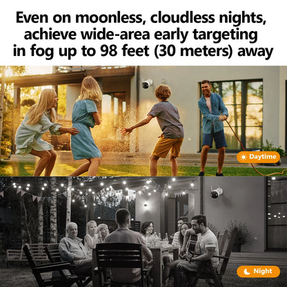 IMOU Bullet 2E Outdoor WiFi IP Camera 3/5MP 2/3K Full Color Night Vision IP67 Weatherproof Built in Spotlight Human Detection