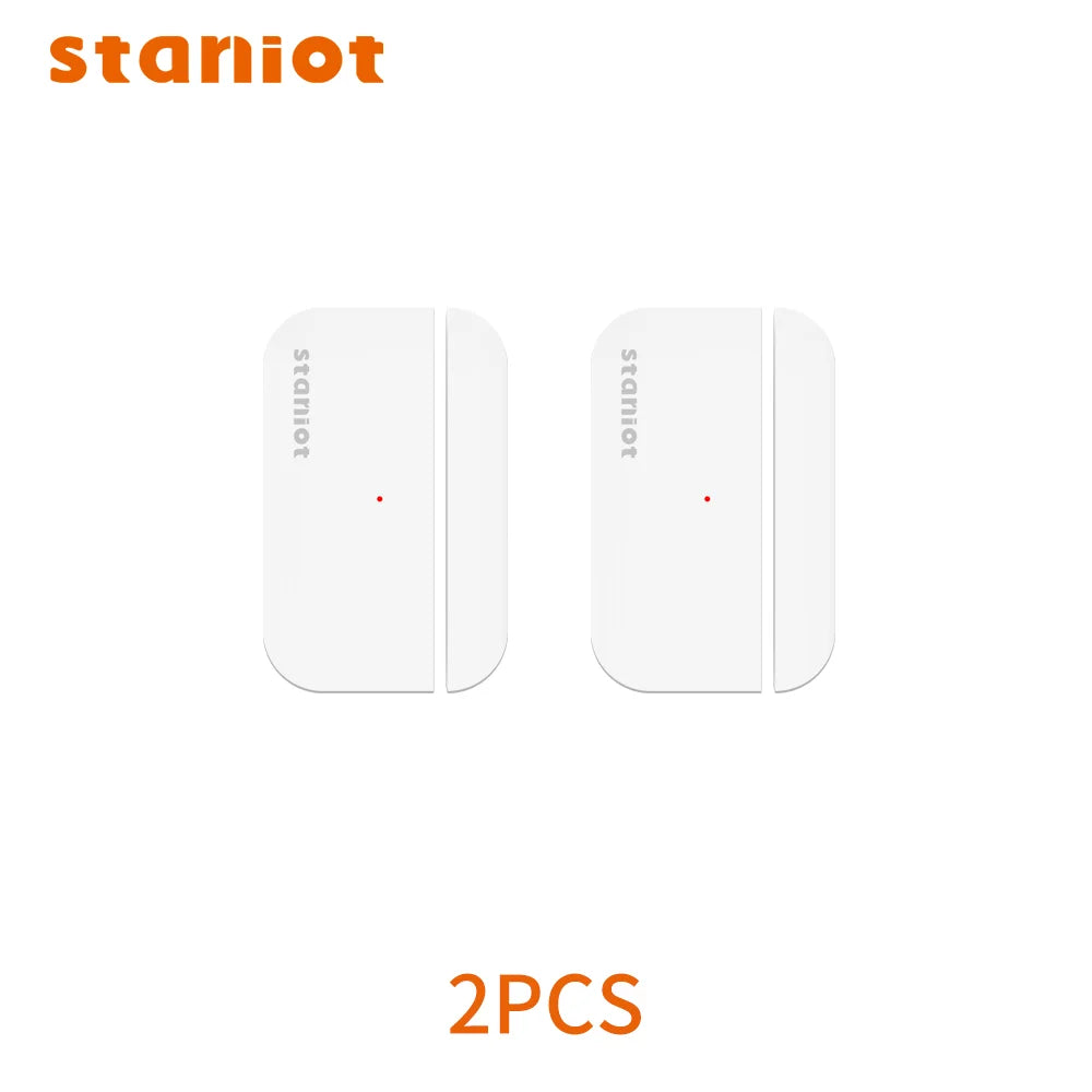 Staniot Door Sensor Wireless Smart Home Security Window Detector 5-Year Battery Life Door Open Closed Magnetic Contact Sensor