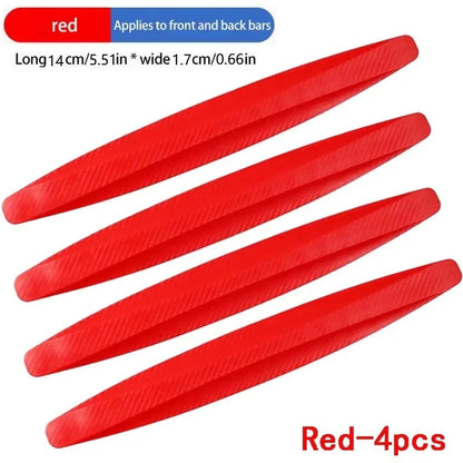 2-6PCS Anti Collision Car Bumper Guard Strip Car Sticker Door Edge Guards Trim Molding Protection Strip Scratch Protector