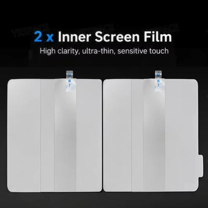 Matte Frosted HD Clear Hydrogel Film For iPhone Duo 7.6" Inner External Front Back Soft TPU Screen Protector Anti Fingerprint