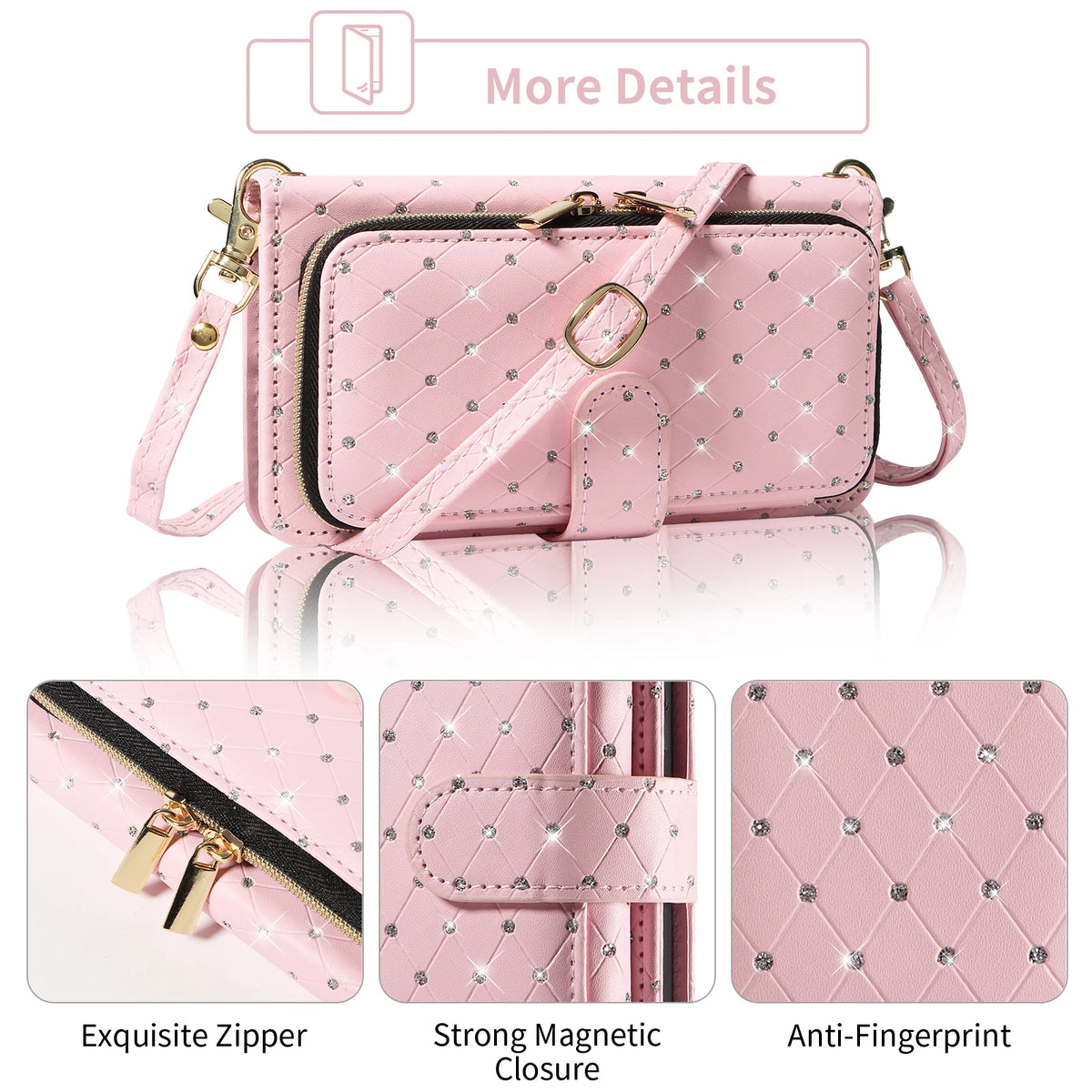 Flip Wallet Phone Case For Samsung Galaxy Z Fold 7 6 5 4 3 2 Fold7 Fold6 Fold5 Fold4 Kickstand Card Holder Strap Lanyard Cover