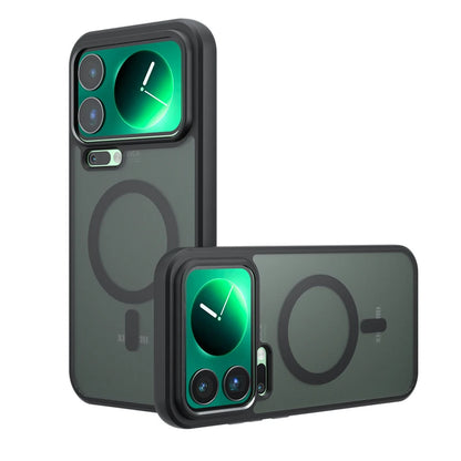 For Xiaomi 17 Pro Max 17 Pro Case Shockproof Magnetic Matte PC+TPU Anti-fingerprint Translucent Cover for Xiaomi Mi 17