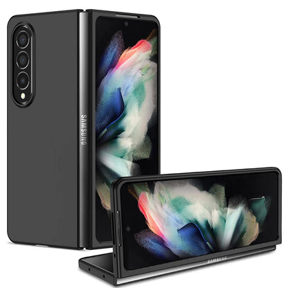 For Z Fold 5 3 2 1 Case Samsung Z Fold 4 Anti-Fingerprint Shockproof Full Protection Cover Case Black Green Purple