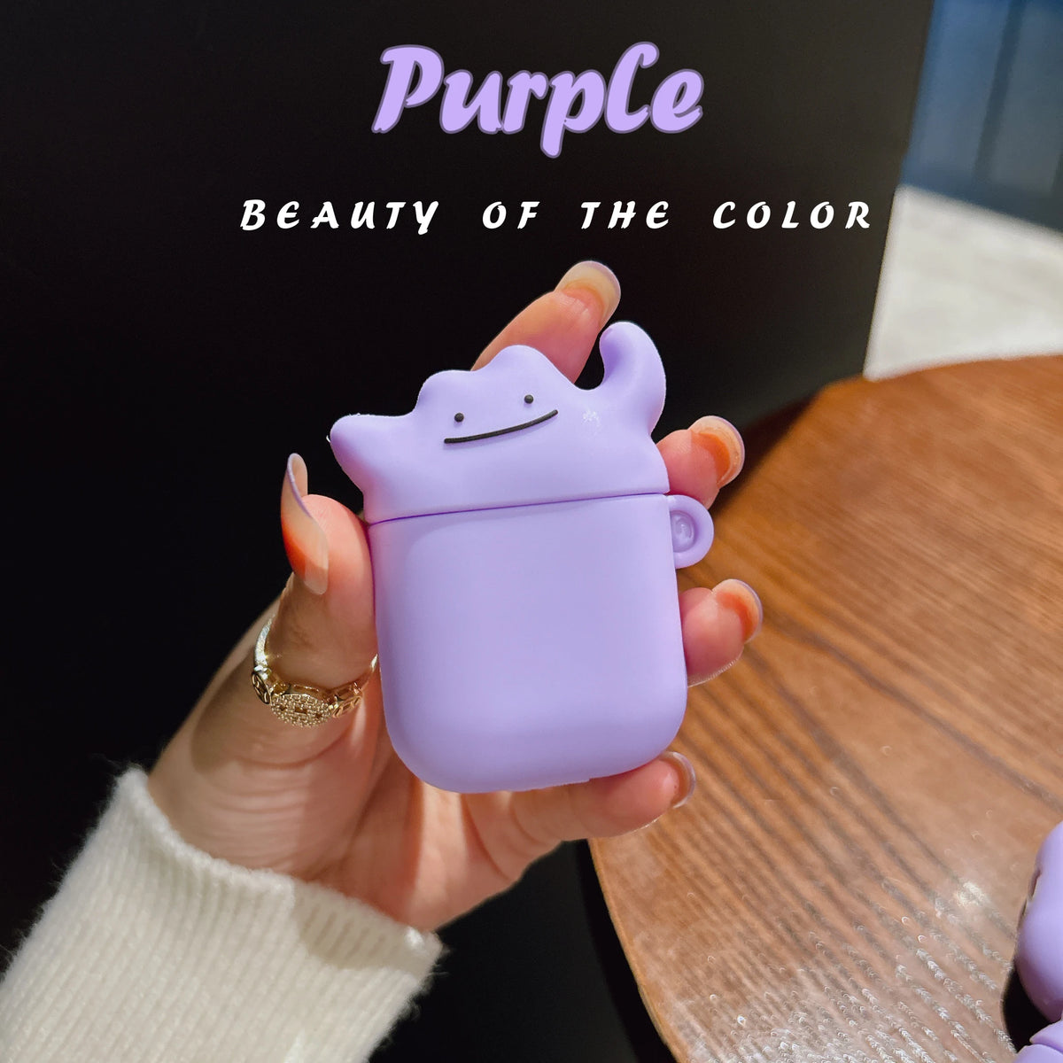 For Airpods 1 2 3 4 Pro Pro 2 Pro 3 Silicone Earphone Case Cute Ditto Accessories Cover