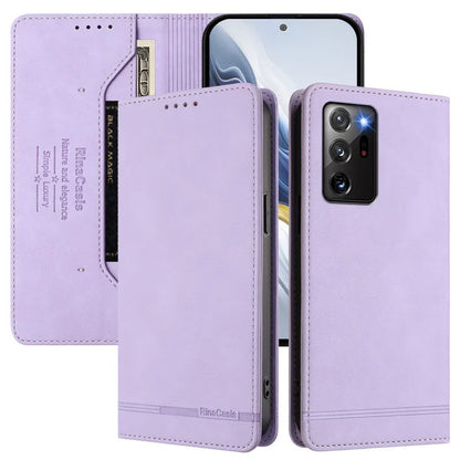 Leather Retro Anti-theft Wallet Flip Case For Samsung Galaxy Note 20 Ultra 10 Lite Note10 Plus 8 9 Cover Magnetic Hasp Card slot