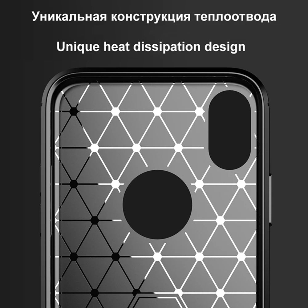Luxury Shockproof Case For iPhone XS Max X XR 10 7 8 Plus SE 2020 2022 I Phone Back Cover Woman Man Black Blue Red Armor Shell