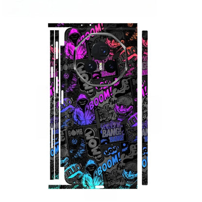 XRT Skin Sticker For Honor Magic V5 Back Film V3 VS3 VS2 RSR VS V Protective Decal Wrap Personality Back Screen Protector