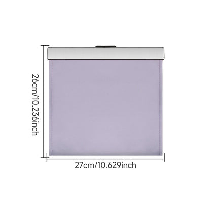 New Car Trash Bag Superior PU Leather with LED Light and Magnet Closure Design Waterproof Vehicle Rubbish Container Garbage Can