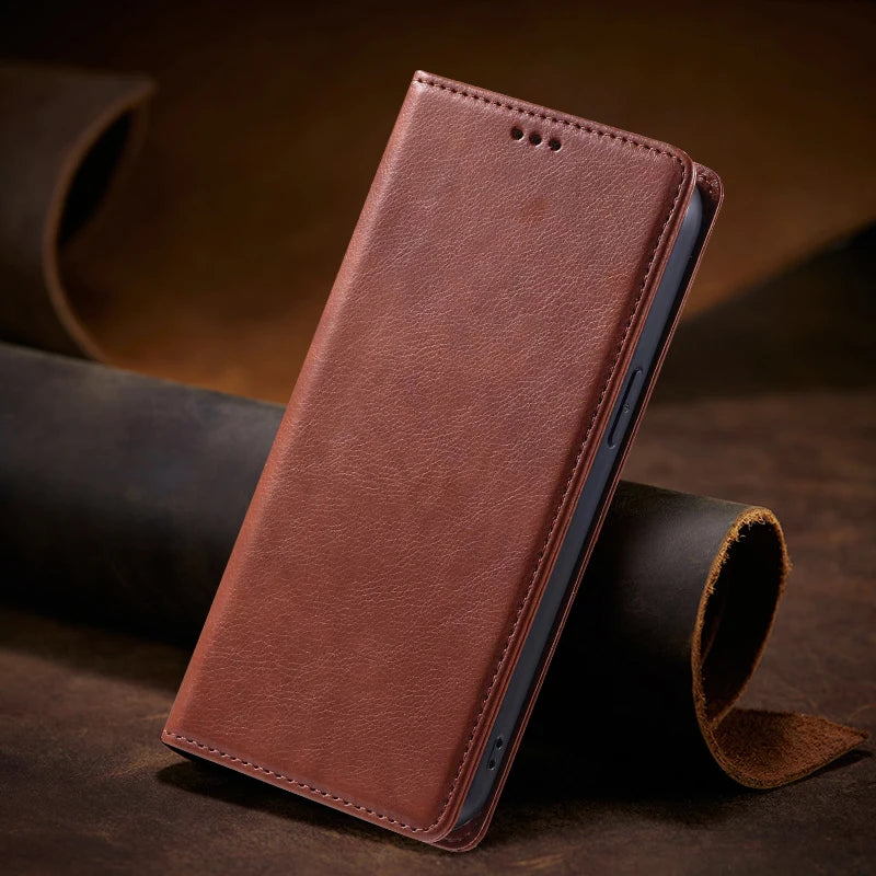 Flip Book Holster Case For Redmi 15 Phone Cover Leather Etui Redmi 15 Case Global Version Xiaomi Case Redmi 15 4G 5G Redmi15 Bag