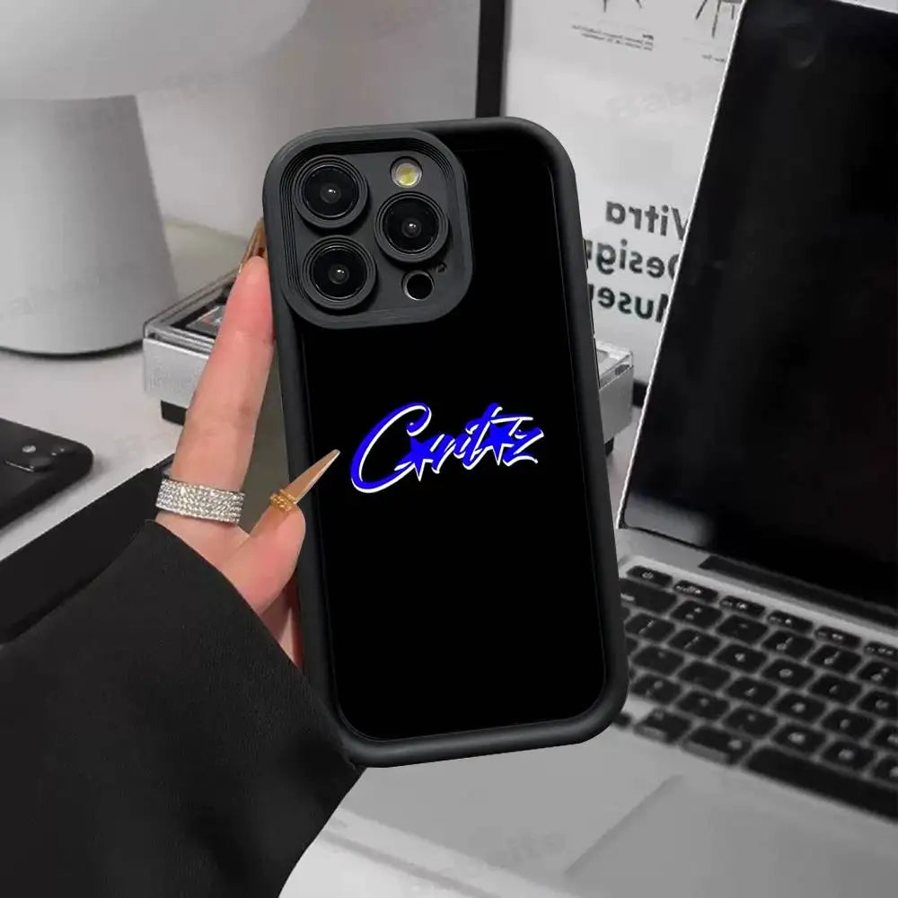 The World-C-Corteizs Phone Case iPhone 16 Plus 15 11 14 12 13 17 Pro Max Shockproof Soft Cover