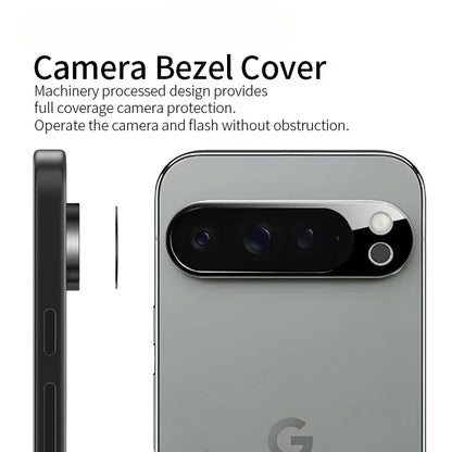 1-2Pcs 3D Premium HD Black Camera Lens Tempered Glass Protector For Google Pixel 11 10 9 Pro XL 10A 9A 9H Anti-Scratch Lens Film