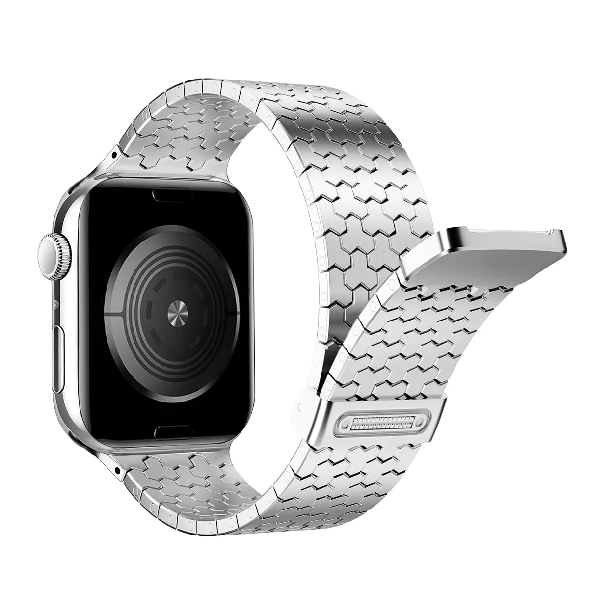 Magnetic Stainless Steel Strap for Apple Watch Band 49mm 46/45/44mm 41/40mm Bracelet Iwatch Series 11 10 9 8 7 SE3 Ultra Correas