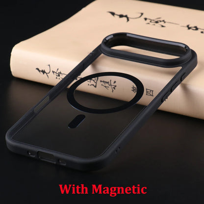 UGOjP For iPhone 17 Air Case Men Women Anti-drop Transparent Phone Case Shockproof TPU Frame Clear Thin Protective Back Cover