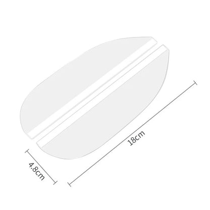BLALION 2PCS Car Rearview Mirror Rain Eyebrow Rain Shield Universal Rearview Snow Sun Visor Rain Cover Safe Driving Accessories