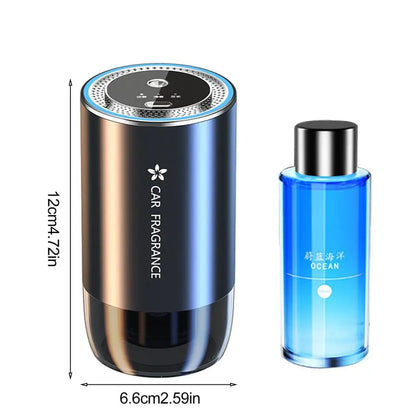 500ml Car Air Refresher Intelligent Sensor Fragrance Oil Diffuser Auto Air Purifier With Or Car Aroma Aromatherapy Diffuser