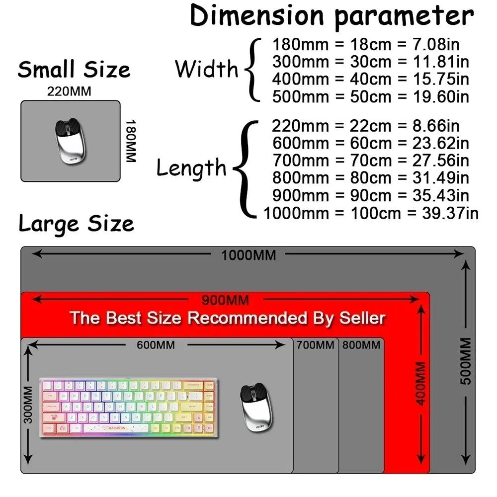 Kawaii Genshin Impact Columbina Mouse Pad Gaming Locking Animal Edge Big Computer Game Large Rubber Art Mousepad Laptop Desk Mat