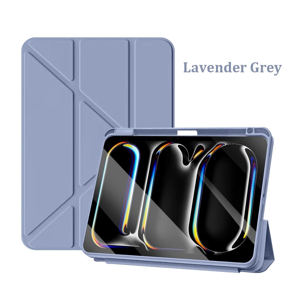Case For iPad Air 11th M4 M3 M2 5 4 2026 Pro 11 13 M5 12.9 Cases For Ipad A16 10 9 10th 9th Generation 8 7 2025 Protective Cover