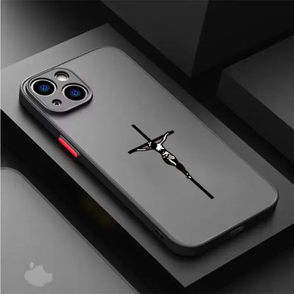 Verse of The Christian Bible Jesus Phone Case For iPhone 17 16 15 14 13 12 11 Pro Max Mini SE 7 8 Plus Air Shockproof Hard Cover