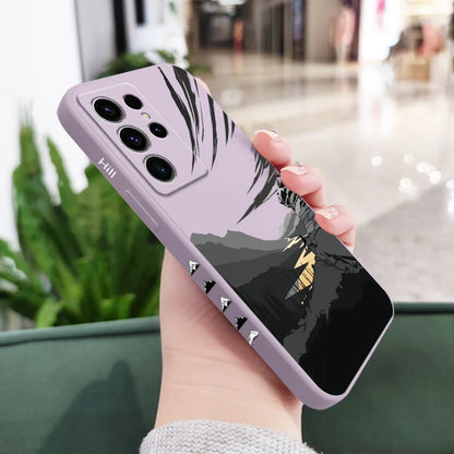 Relaxed Mind Phone Case For Samsung Galaxy S25FE  S24 S23 S22 S21 S20 S10 S10E S9 Ultra Plus FE Note 20 Ultra 10 9 Plus Cover