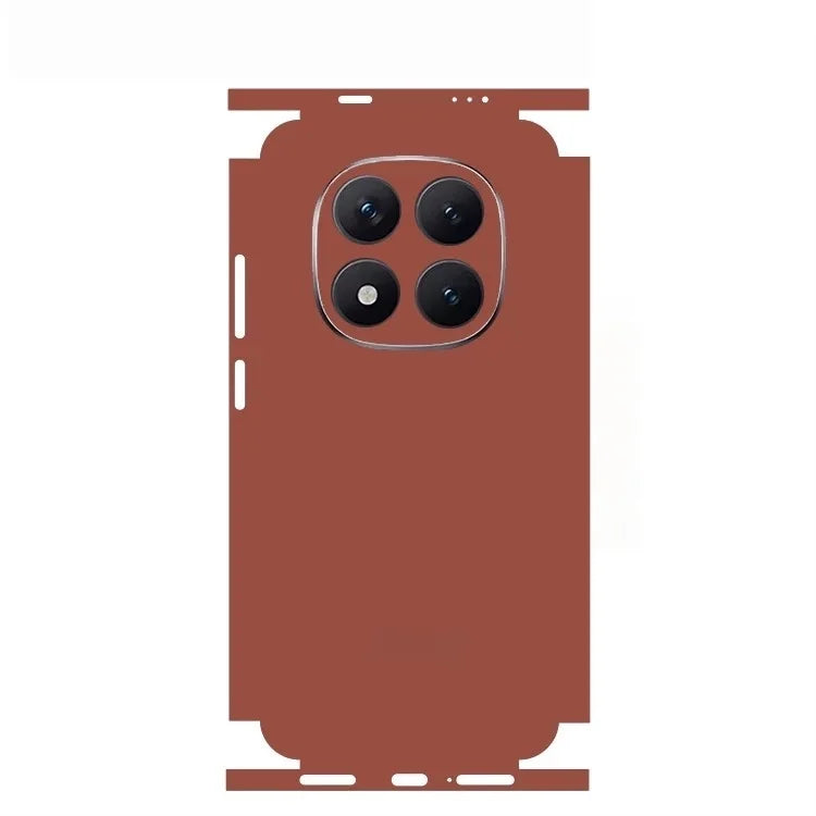 Plain Color Pattern Matte Film Skin Phone Back+Sides Sticker For XIAOMI Redmi Note 15 14 13 Pro Full CoverWrap