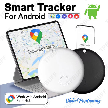 Google Find My Tracker for Android - Smart GPS Tag for Keys, Bag, Wallet & Car Location