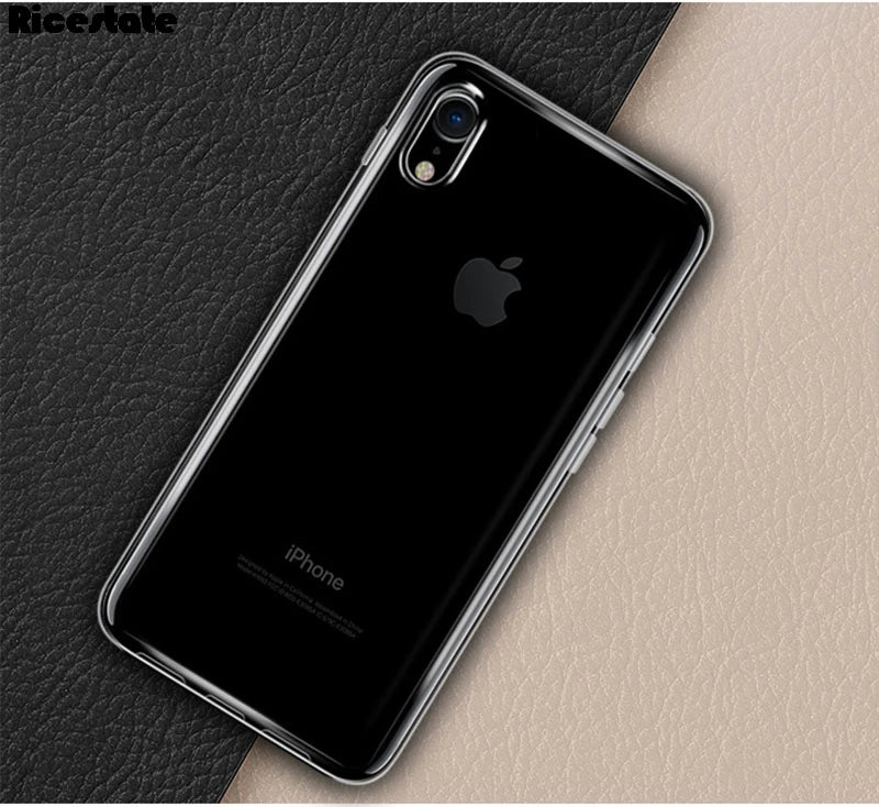 High Quality Clear TPU Soft Case For iPhone X XS XR MAX 11 12 13 14 Pro Max 6 6S 7 8 Plus 5S SE  Transparent Phone Cover Cases