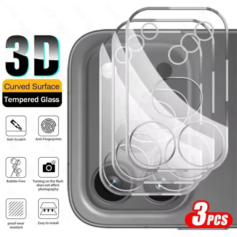 1/2/3Pcs HD Clear Tempered Glass Case Lens Protectors Cover for Honor 600/600 Pro/600 Lite 5G Anti-scratch Rear Camera Film
