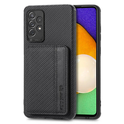Carbon Fiber RFID Magnetic Leather Wallet Card Holder Case for Samsung Galaxy S25 S26 S22 Plus S21 S23 S24 Ultra S20 Fe Cover