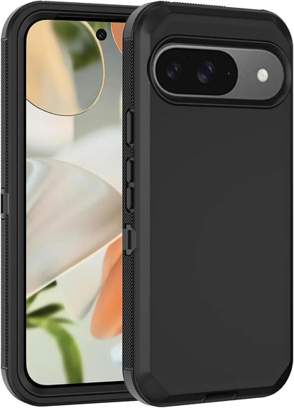 Heavy Duty Armor Matte Impact Resistant Cases for Google Pixel 11 10 9 8 Pro XL 10A 9A 8A Shockproof Rugged Protective Cover
