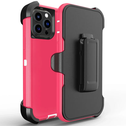 Luxury OTT Armor BOX Phone Case for IPhone 17 Air 16 15 14 Plus 13 12 Pro Max Soft Bumpers with Belt Clamp Protective Hard Cover