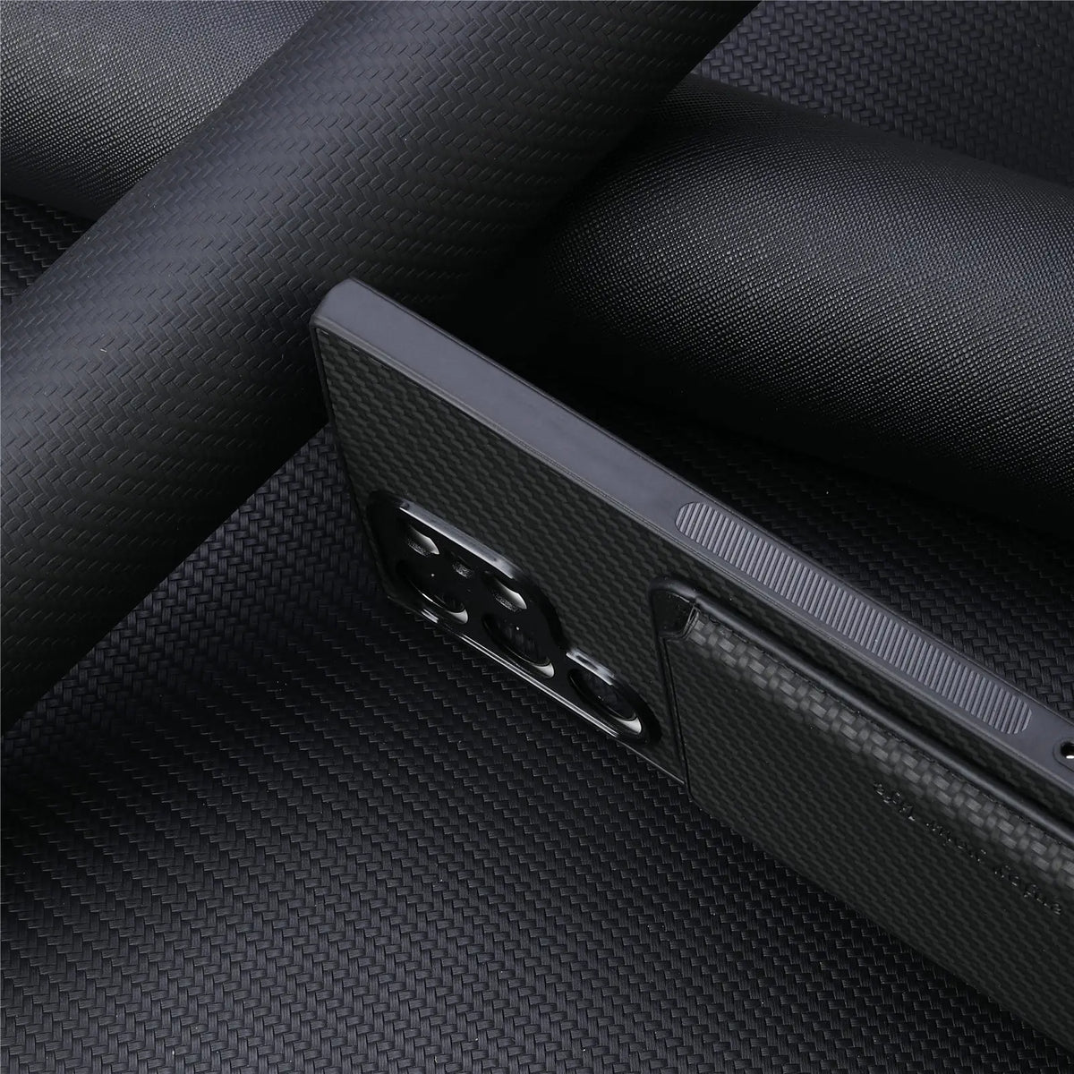 Carbon Fiber Style PU Leather for Magsafe Case for Samsung Galaxy S26 S24 S25 Ultra S22 Plus S21 S23 FE A57 A55 A56 Cover LM2