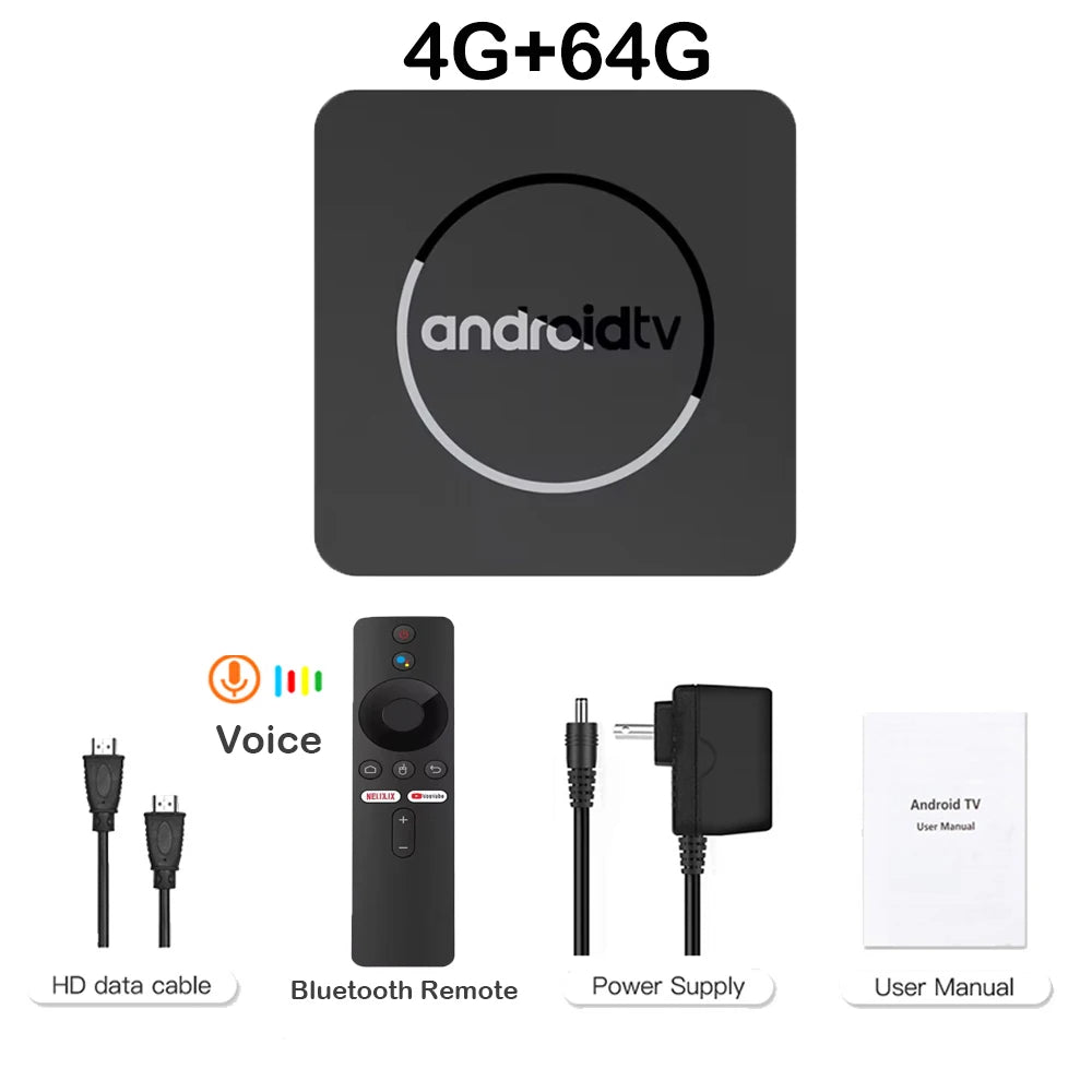 Android TV Box Q10 Android 16 Dual Wifi 2.4G&5G Google Voice Ram 4GB 8GB Rom 64GB 128GB Media player 3D 8K Video 4K Set Top Box