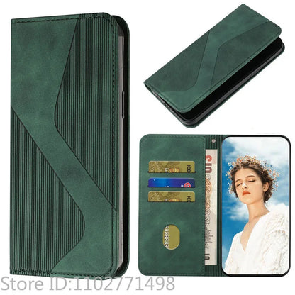 S10+ Luxury Wallet Flip Cover Phone Case For Samsung Galaxy S10E S10 Plus Lite G973F Magnetic Shockproof Leather Cases Fundas