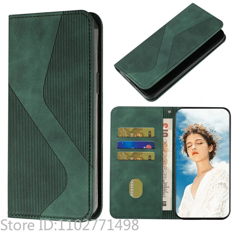 S10+ Luxury Wallet Flip Cover Phone Case For Samsung Galaxy S10E S10 Plus Lite G973F Magnetic Shockproof Leather Cases Fundas