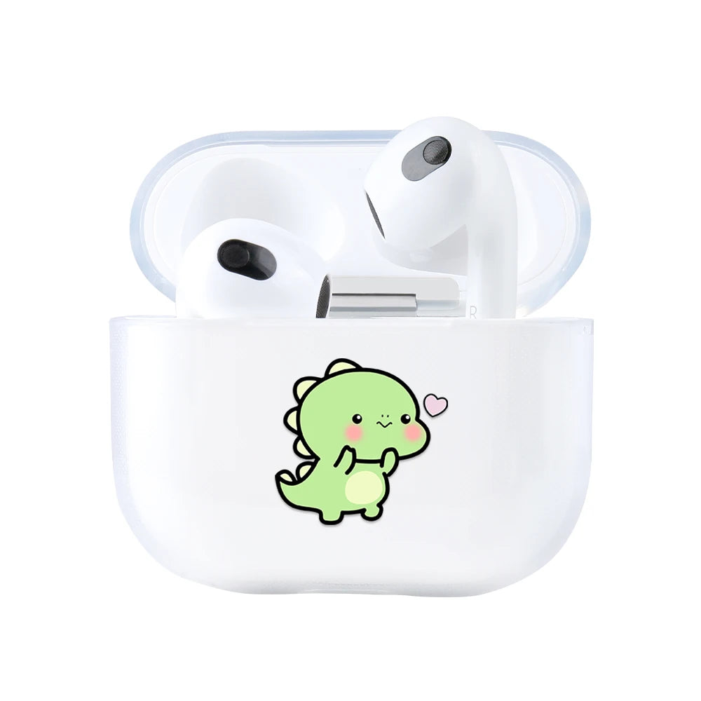 Cute Cartoon Pattern Earphone Case for Airpods 4th 3rd 2 Pro 3 2 Shockproof Cover for Airpod 2 3 1 Protective Accessorie Shell