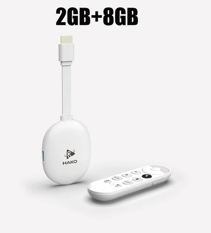 Android 14 TV Stick HAKO RK3518 with 4K HDR 2.4G 5G wifi6 2GB 8GB 16GB Voice Remote